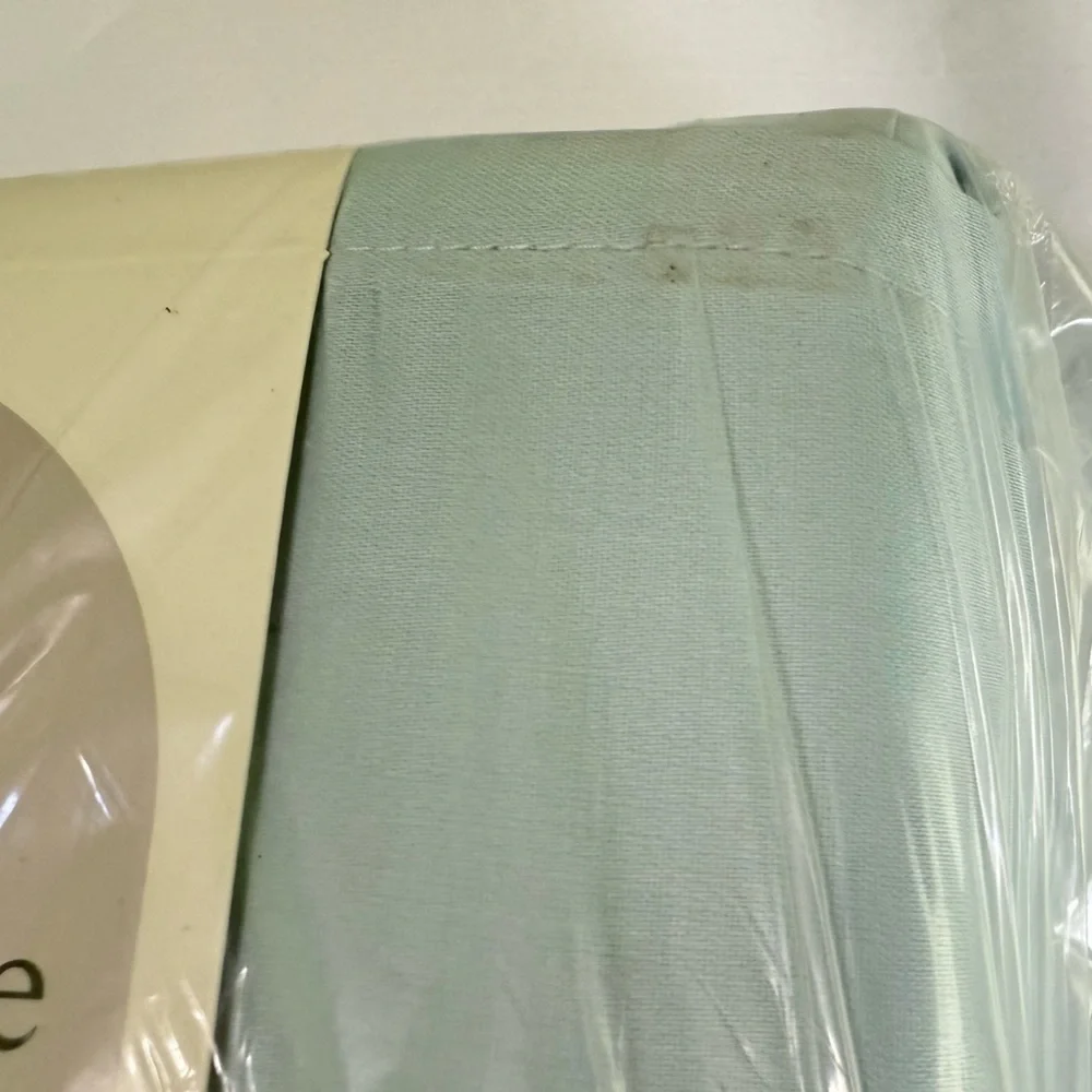 Threshold Solid Performance 400 Thread Count Cotton Sheet Set Twin/XL Twin Blue